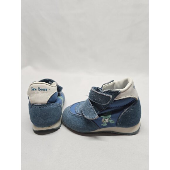 Care Bears VTG Bedtime Buster Blue Shoes Childs Size 3M 1980's Read Info - Picture 11 of 16
